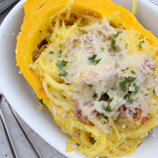 Spaghetti Squash Carbonara Spaghetti Squash Carbonara
